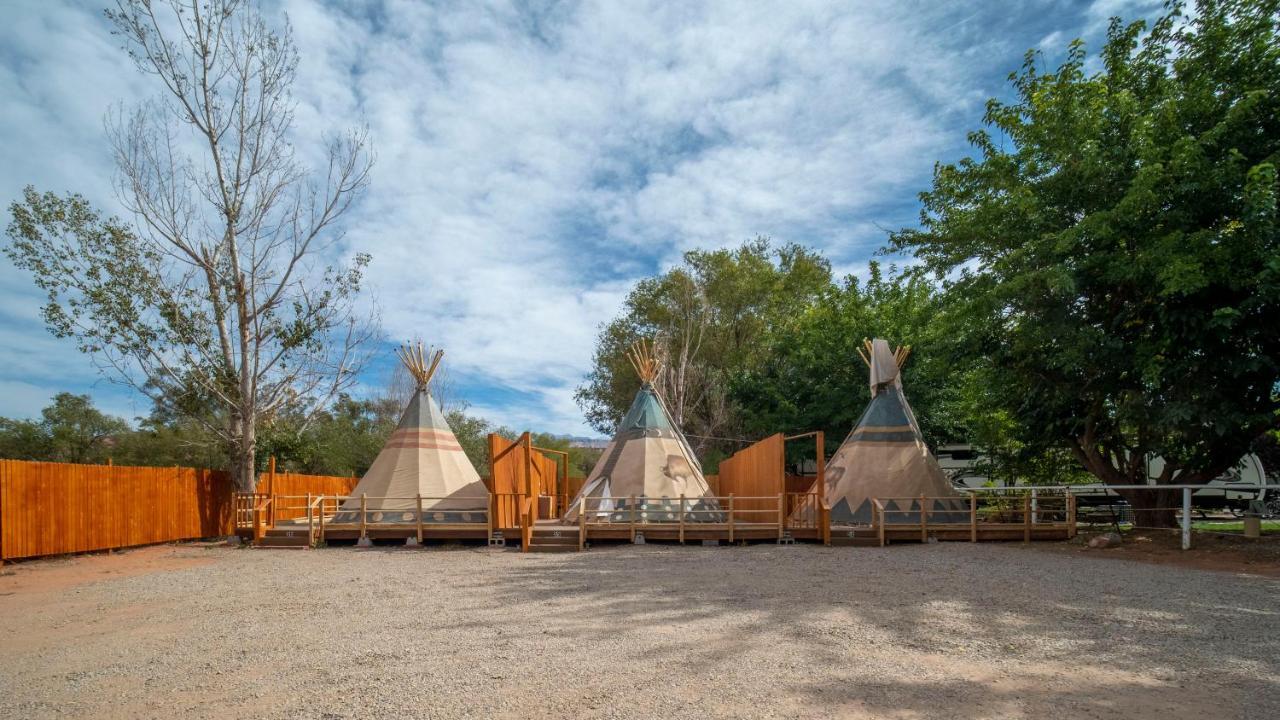 Отель Ok Rv Park Glamping Tipi Ok55 Моаб Экстерьер фото